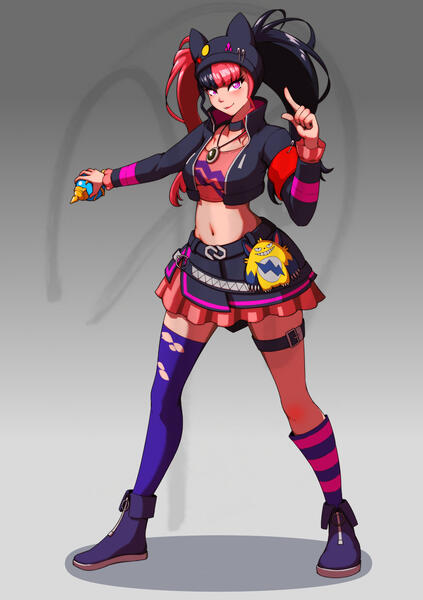 FANART of Zoey from Palworld