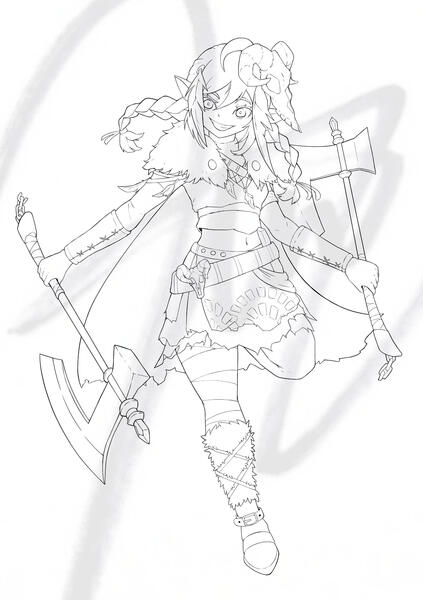 One of my friend's OC